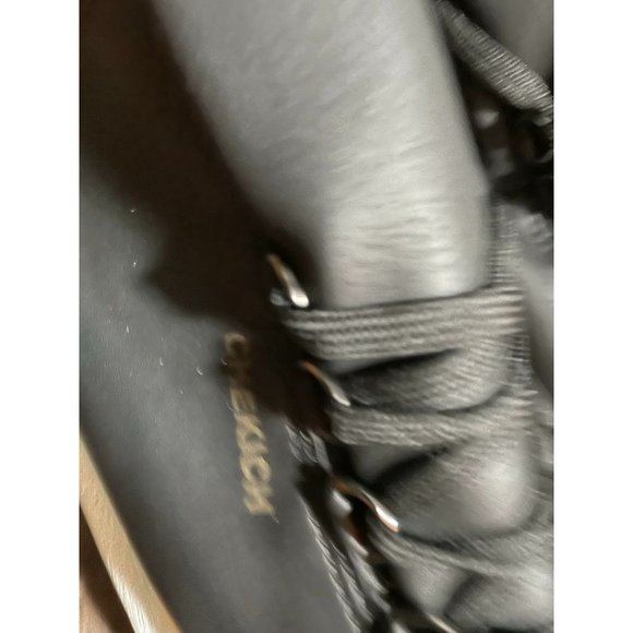 Chekich - Black lace up shotes with white soles *New without tags* - EU Size 43 - Picture 2 of 4